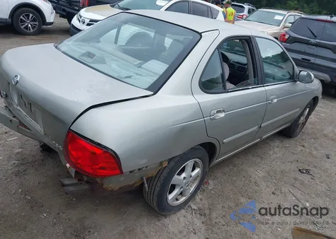 2004 Nissan Sentra 2.5S from USA, damaged, VIN 3N1AB51AX4L737897